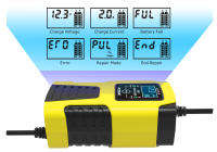 Cargador De Batería De Coche Automático 2A 6V 12V Para Acidógeno GEL AGM Humedal Calcio Ciclo Profundo VRLA Con Reparación De Pulso Y Pantalla LCD - details 2