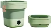 Lavadora portátil, minilavadora, Lavadora plegable de gran capacidad de 11 litros. Limpieza profunda de ropa interior - details 0