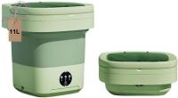 Lavadora portátil, minilavadora, Lavadora plegable de gran capacidad de 11 litros. Limpieza profunda de ropa interior - details 0