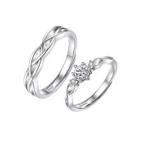 Anillo Mujer Plata Para Aniversario Mujer Plata Regalo - details 2