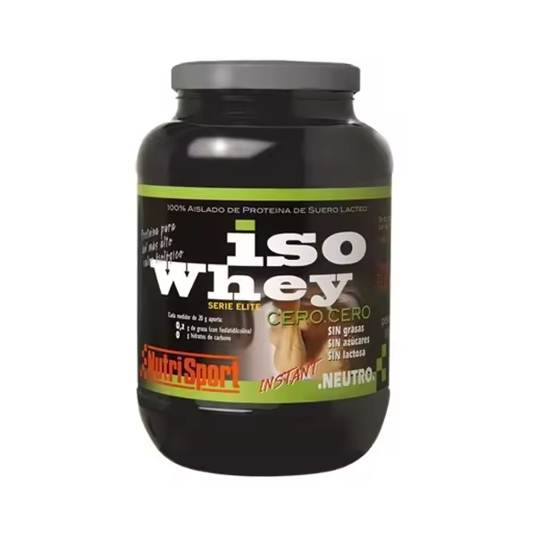 Nutrisport Premium Iso Wey Cero Cero Sabor Neutro 1Kg - 1