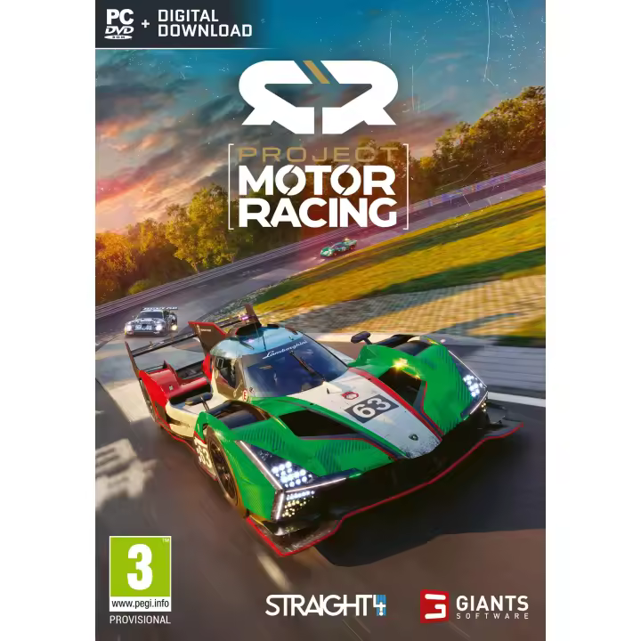 Project Motor Racing - PC - Nuevo Precintado - PAL España - Meridiem - 1