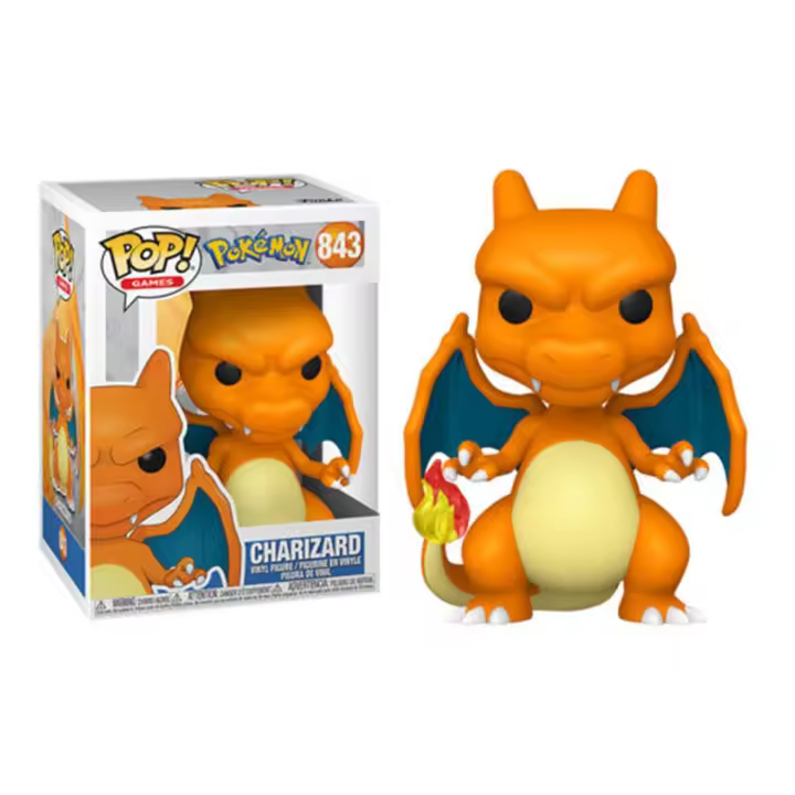 Funko POP! Games: Pokemon - Charizard - Figuras Miniaturas Coleccionables Para Exhibición - Idea De Regalo - Mercancía Oficial - Juguetes Para Niños Y Adultos - Fans De Video Games - MR POPYE - 1