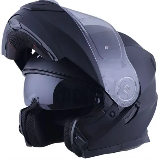 CASCO MOMO DESING MODULAR AUDACE NEGRO MATE talla XL - 1