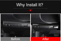 Pompa De Luz De Ojo De Búho Para Toyota Corolla E210 2019-2024 Panel De Control De Ajuste De Faros Acero Inoxidable - details 1