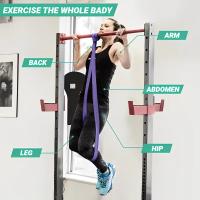 Banda De Resistencia De Látex Para Pilates Y Ejercicios De Fuerza Resistente Auxiliar De Agarre Para Deportes Y Entrenamiento De Fitness Equipo De Elasticidad Para Brazos Piernas Abdomen Y Espalda - details 0