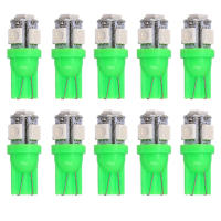 10Pcs T10 LED W5W 5050 5SMD 12V Luces Interiores Para Coche Bombillas De Placa De Matrícula Giratorias Colores Blancas Rojas Amarillas Verdes Rosa Azul - details 7