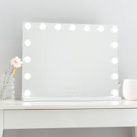 Flamingueo Espejo Maquillaje con Luz - Espejo Tocador 15 Bombillas Led Tocador de Maquillaje con Luz 3 Modos Vanity Mirror Espejo Led Maquillaje - details 5