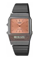 ​reloj unisex vintage digital analógico Casio AQ-800ECGG-4A Alarma cronógrafo correa de acero - details 1