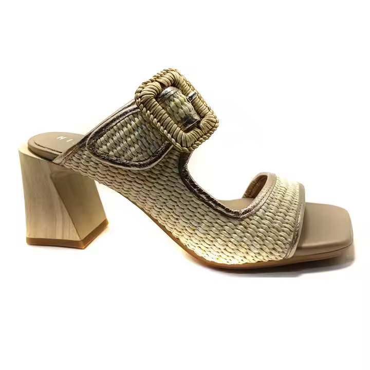 Hispanitas Miami  Rhv254048  Sandalias Para Mujer De Tacón  Color Beig. - 1