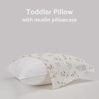 Almohada para dormir para bebé con funda de crepé de algodón puro, extraíble y lavable, transpirable y absorbente del sudor. - details 8
