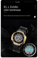 Reloj Deportivo Para Hombre Synoke Resistente Al Agua 5Bar Reloj Militar LED Pantalla Digital Antigolpes Diseño Delgado Con Alarma Y Cronómetro - details 6