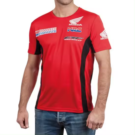 T-SHIRT HONDA HRC ROJO PRODUCTO OFICIAL ® TUCANO - 1