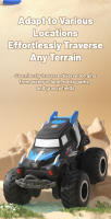 JJRC 2.4G Coche Remoto De Control Para Agua Y Tierra 1/24 Gran Rueda RC off Road Monster Truck Juguetes Para Niños - details 6