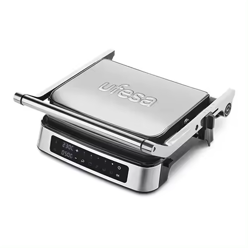 Grill 2000W Ufesa Everest Control Digital Inox - 1