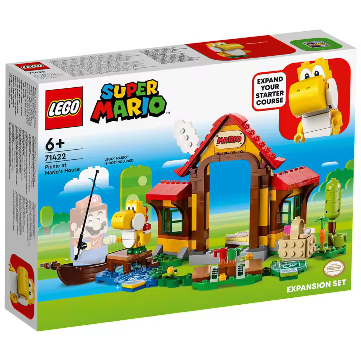 LEGO SUPER MARIO - SET DE EXPANSIÓN: PÍCNIC EN CASA DE MARIO, 71422, TIENDA CON LICENCIA OFICIAL - 1