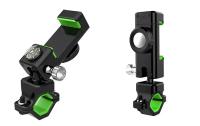 Soporte De Teléfono Móvil Para Manillar De Bicicleta Y Motocicleta Universal Con Rotación De 360° Adecuado Para iPhone 4.2-6.8 Pulgadas Material ABS - details 1