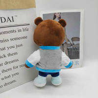 Muñeco De Peluche Kanye 30CM De Alta Calidad Juguete Suave Para Niños Regalo De Cumpleaños Dibujito Famoso Peluche Unisex - details 25