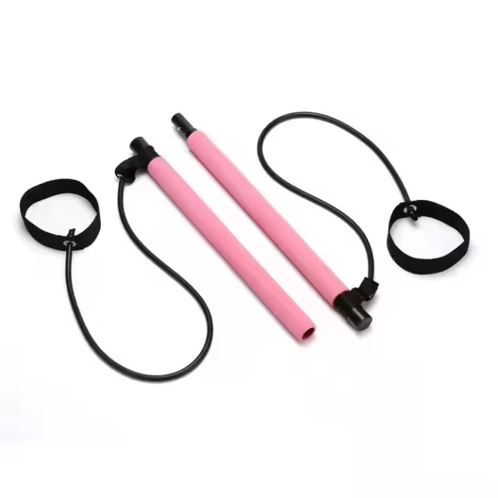 Banda De Resistencia Elástica Multi Funcional Para Pilates Y Yoga Equipo De Fitness Para El Hogar Correa De Estiramiento Con Tensión Para Cintura Brazos Piernas Y Abdomen - 1