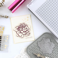 Máquina De Foil Térmico Y Presión Para Manualidades DIY Herramienta De Transferencia De Calor Estampado Embossing Para Papeles Y Cuero Hacer Tarjetas Y Scrapbooking - details 11