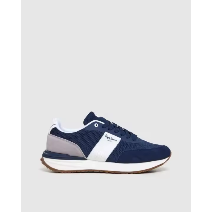 PEPE JEANS PMS60039 BUSTER KNIT M Zapatillas Bajas Hombre Azul - 1