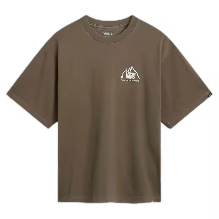 Camiseta de Manga Corta Vans Mte Crestline para hombre en color marron - 1