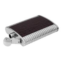 Flasque De Acero Inoxidable 8oz Con Bolsillo Para Bebidas Alcohólicas Y Vino Regalo Para Hombres Viaje Y Turismo Con Caja - details 7
