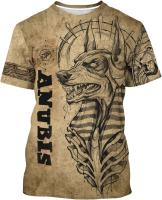 Camiseta Unisex De Estampado 3D BJU Ancient Egypt Estilo Casual Manga Corta Transpirable Para Viajes Y Uso Diario - details 1
