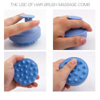 Cepillo De Baño De Silicona Para Shampoo Y Masaje Capilar Herramienta De Peluquería Y Limpieza De Cabeza Material Plástico - details 7