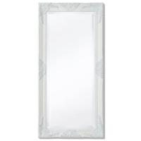 vidaXL Espejo de Pared Estilo Barroco con Dimensiones 100 x 50 cm Color Negro,  Dorado,  Plateado y mas - details 1
