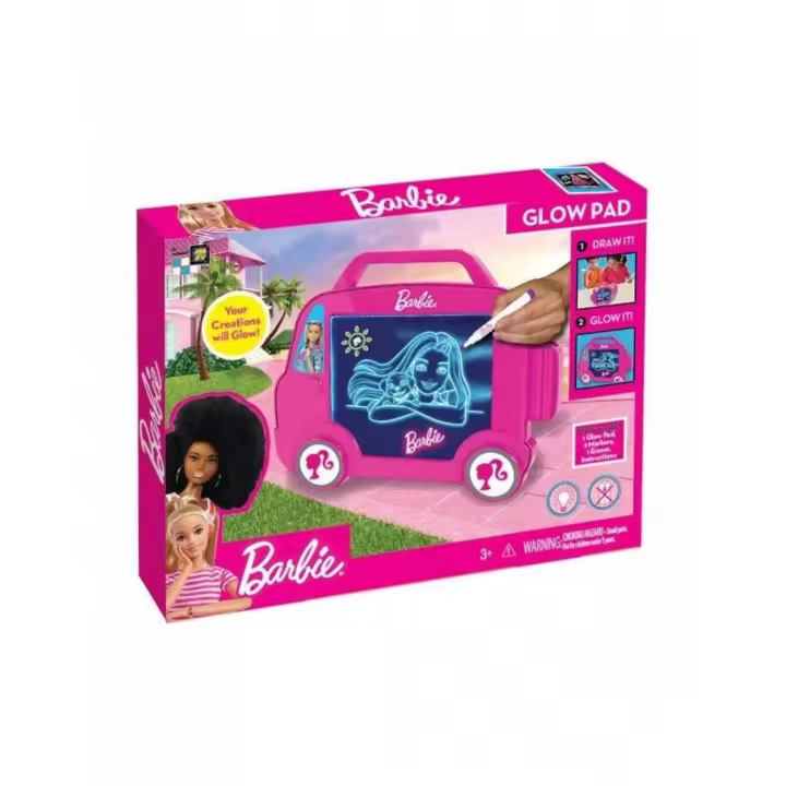 Barbie Pizarra Glow Pad Valuvic 5114 - 1