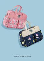 MOV-Nueva Estilo Bolsa De Pañales Impermeable Gran Capacidad Para Viaje Multifuncional Para Maternidad Bebé Carrito De Compras - details 1
