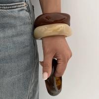 Pulseras De Resina Acrílica Irregular Bohemia Para Mujer Pulseras Geométricas De Charms Couplaje Joyería Regalo - details 13