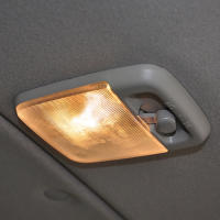 Luz De Lectura Para Interior De Coche Nissan Paladin NV200 Bombilla Incluida Color Gris Alta Calidad Accesorio Para Techo Dome - details 0