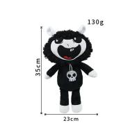 Muñeco De Peluche Terrífico De 25 Cm En Forma De Oveja Ideal Para Regalo De Halloween Y Navidad Para Niñas Material Suave De Poliéster Relleno De Algodón PP - details 11