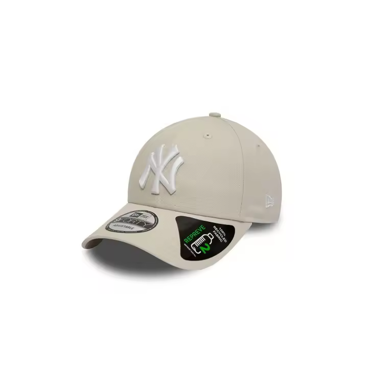 New Era Gorra 9Forty Beige Logo Blanco Reciclada - 1