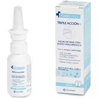 NASOFAES Naso Faes Fluido+ Triple Acción 30ml para Congestión Nasal - 1