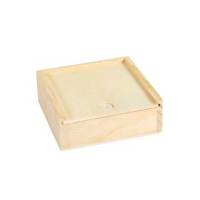 Juego infantil tres en raya en madera natural. Con 6 dados de madera impresos por 2 caras. Regalo perfecto para dar a niños y niñas en cumpleaños y fiestas infantiles. Juego de mesa divertido y educativo. Medidas de la caja: 7*7*2,5cm. - details 0