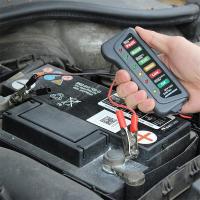 Prueba De Batería Digital 12V Con 6 Luces LED Mini Herramienta Diagnóstica Para Autobús Y Auto Prueba De Batería Y Generador - details 0