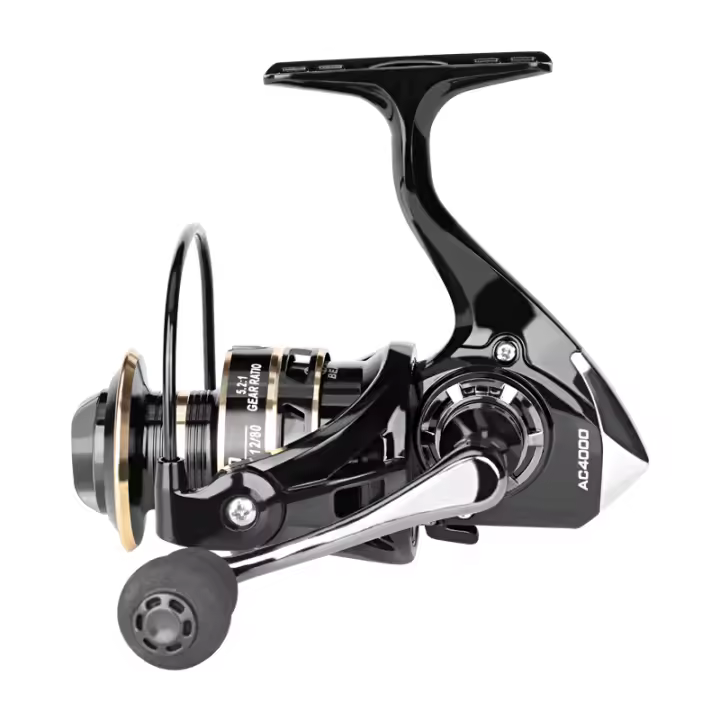 Carrete De Pesca DEUKIO Nueva Carrete De Manivela Metálica Para Pesca En Oceano Y Río Ratio De Mezcla 5.2:1 Carrete Giratorio Para Jig Carp - 1
