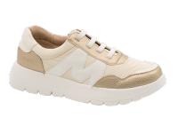 My Soft 25M264 zapato deportivo con elasticos tonos blanco oro - details 3