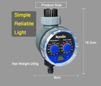Válvula De Rociador De Jardín Con Timer Automático Controlador De Riego Electrónico Válvula Solenoidal Para El Hogar - details 4
