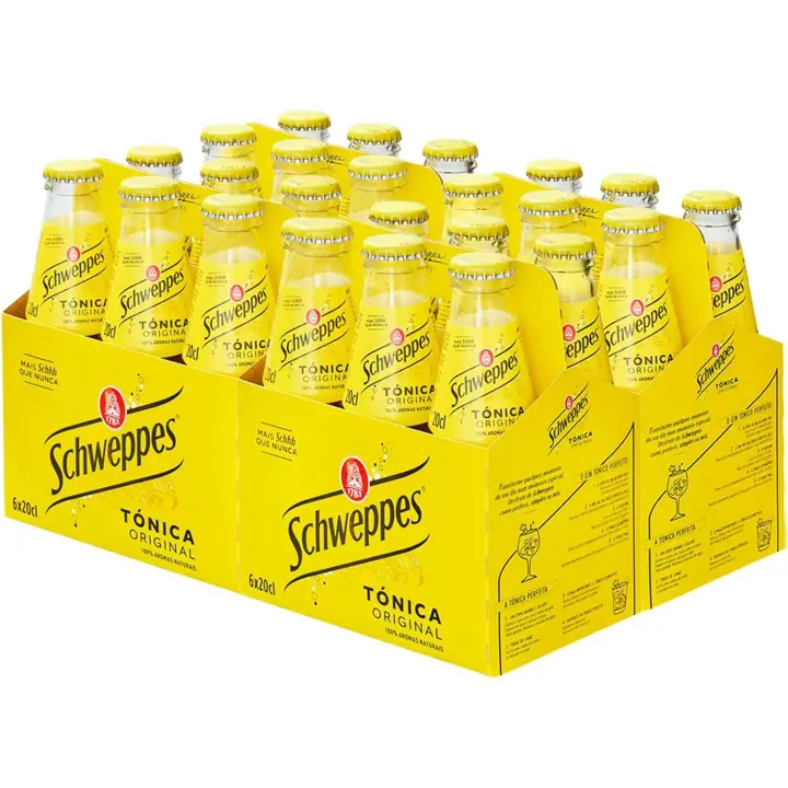 Pack 24 Tónica Schweppes 20cl vidrio - 1