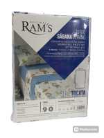 Ram'S - Juego de Sábanas de 150 - Ropa de Cama Matrimonial - Algodón 150 - Set 3 Piezas Sábanas Verano - details 7