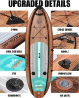 DEVESSPORT Tabla de Paddle Surf Hinchable Highpi para Pesca Accesorios Incluidos - details 5