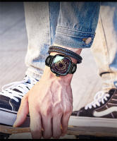 Reloj De Pulsera Para Hombre GLENAW Lujo Diseño De Esqueleto Resistente Al Agua Con Correa De Cuero Acero Inoxidable Movimiento Automático Reloj Hombre - details 4