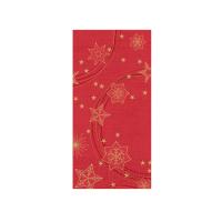 Servilleta Desechable Tisú (40 x 40 cm - Star Shine Red 3 capas - 250 Uds) - details 1
