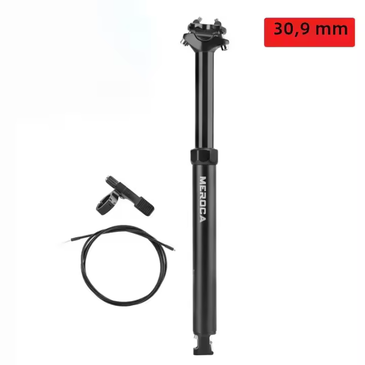 MEROCA Poste De Silla MTB Telescópico Ajustable 30.9/31.6mm Accesorios De Bicicleta Para Mountain Bike Post De Silla De Bicicleta - 1