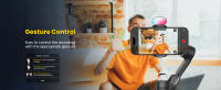 AOCHUAN Smart XE Combo1 Stabilizador Gimbal De 3 Ejes Inteligente Para Smartphone iPhone Y Android Con Varilla De Extensión - details 6