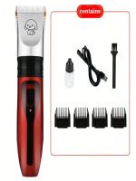 Set De Recortadora Eléctrica Para Mascotas Con Carga USB Trimmer De Pelo Para Perros Y Gatos Herramienta De Peluquería Para Animales Regalo Para Mascotas - details 11
